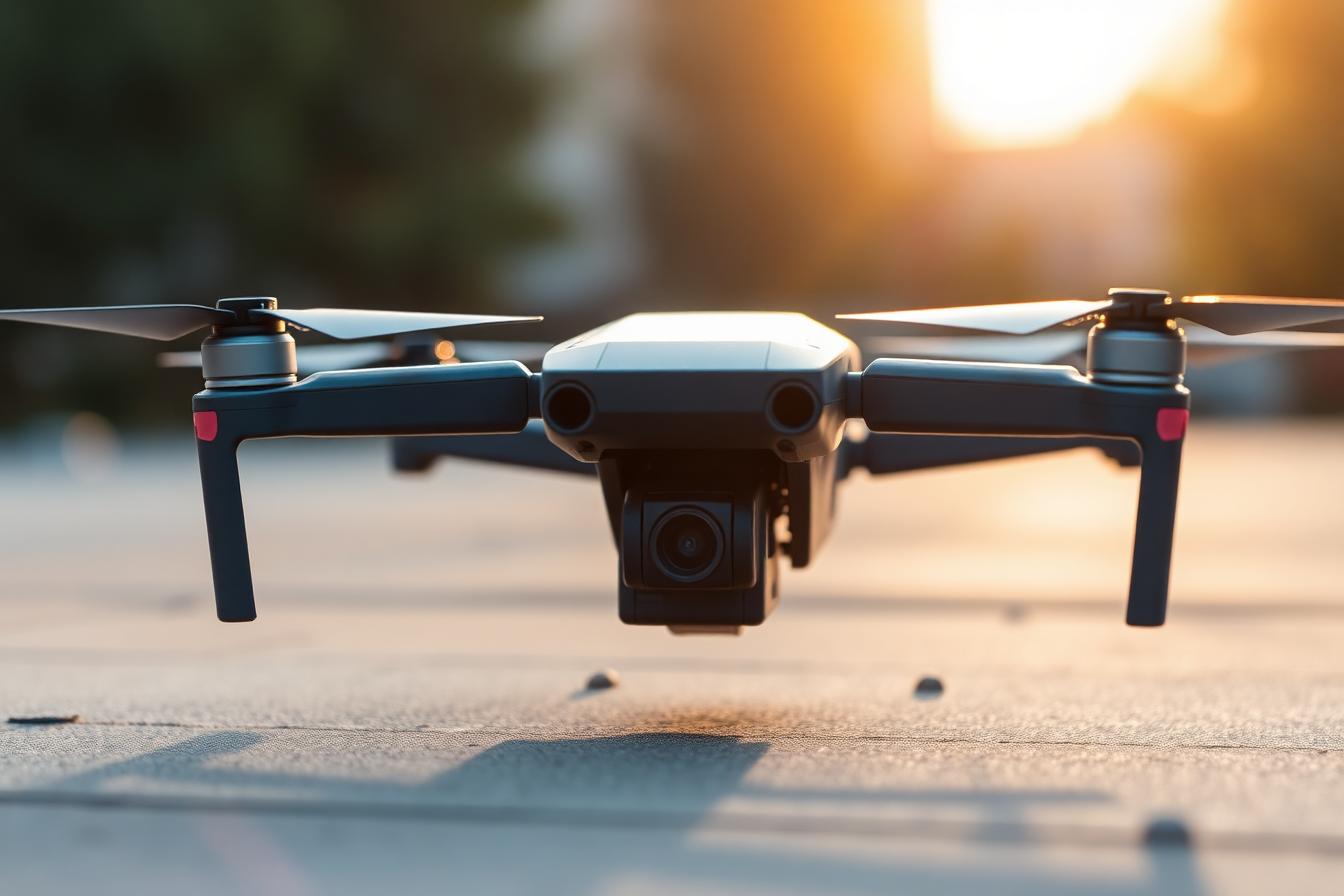 Professionele drone-equipment en sensoren
